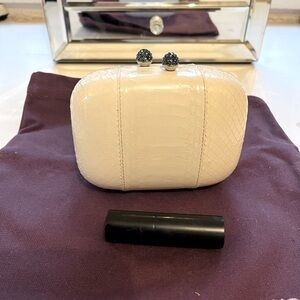 Kotur Snakeskin Mini Clutch